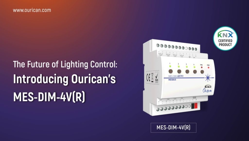 The Future of Lighting Control: Introducing Ourican's MES-DIM-4V(R) 11 Ourican MES DIM-4V(R)
