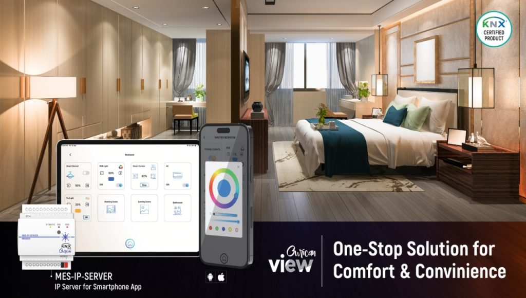 How the Ourican View App Simplifies KNX Automation for Homes, Offices, and Hotels 1