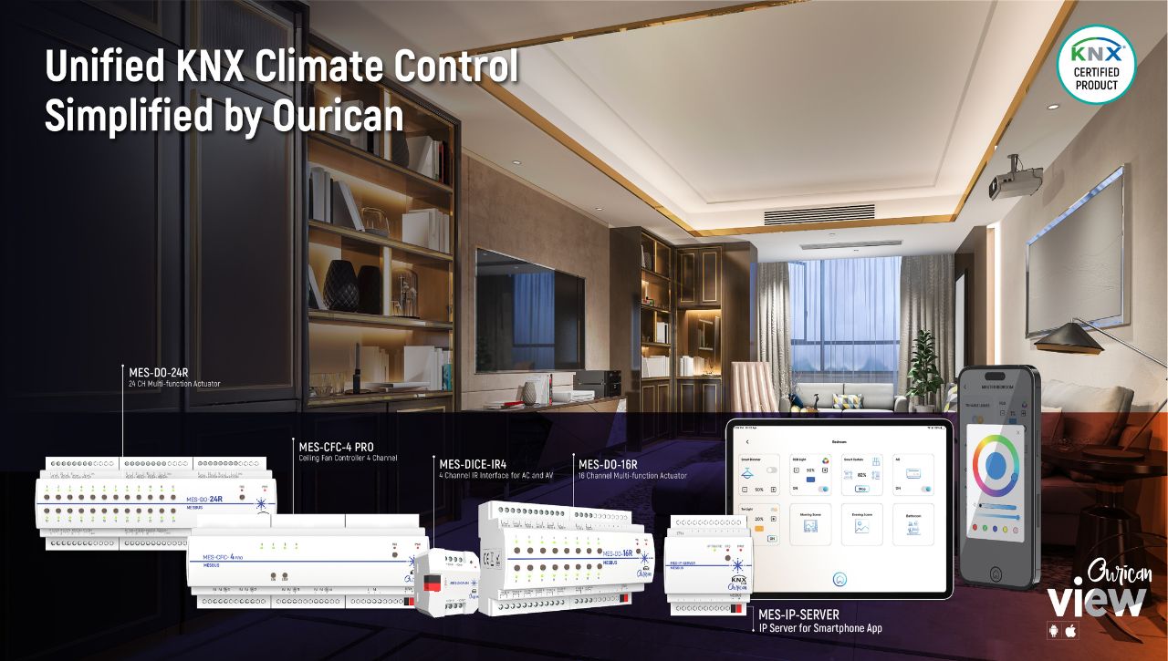 MES-DO-16R; An Efficient and Reliable KNX Actuator 2 KNX Climate Control